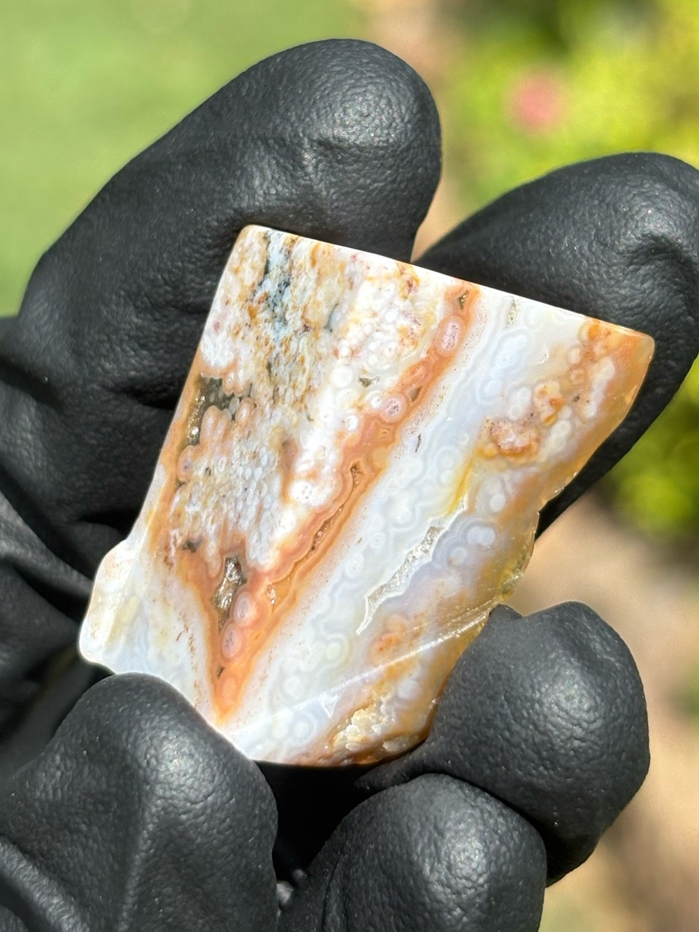 Extra Small Ocean Jasper Crystal Freeform - Polished Sea Jasper